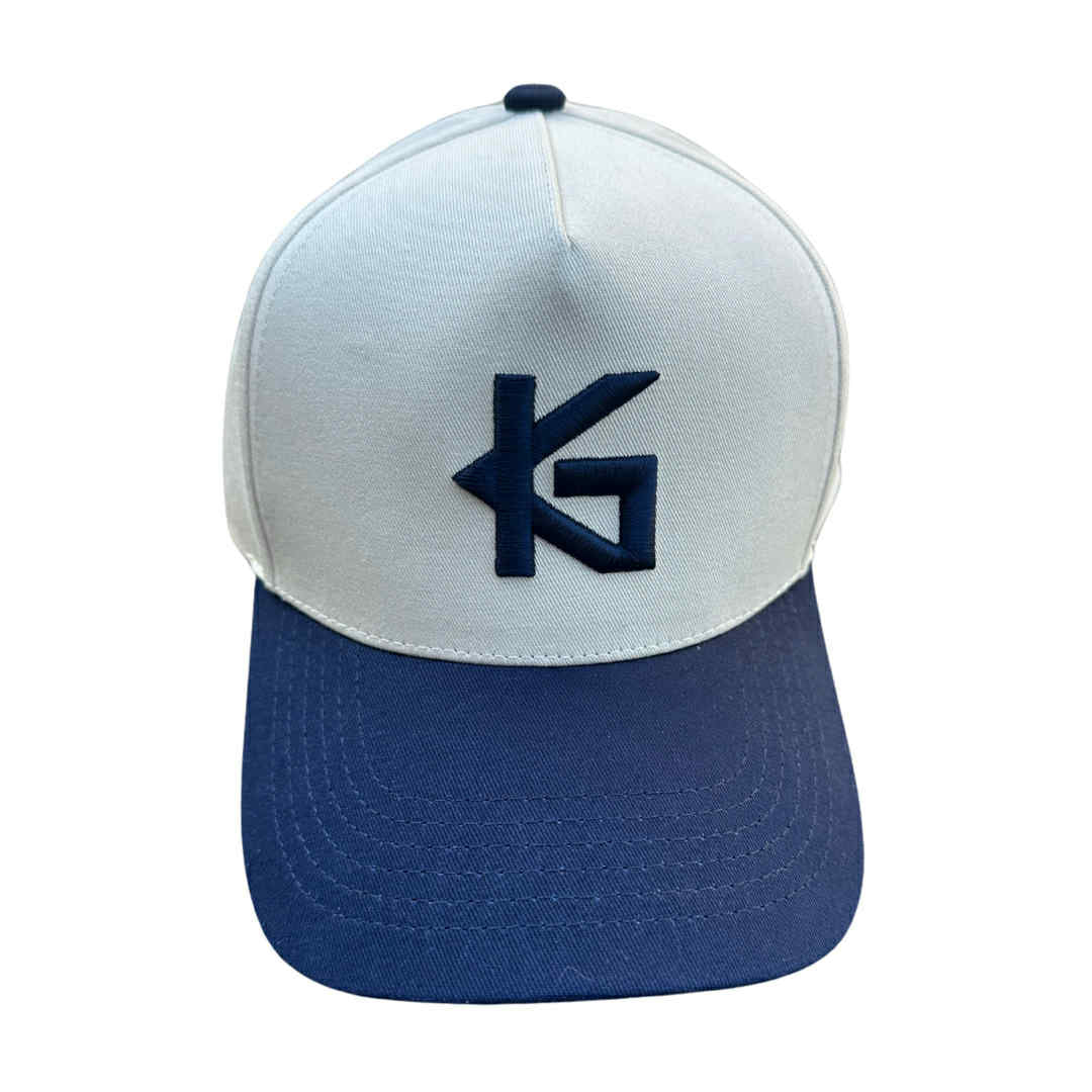 KG05 Emblem Cap - Beige/Navy
