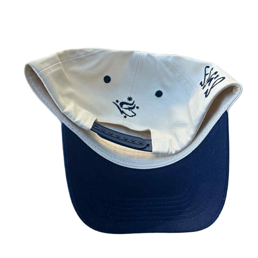 KG05 Emblem Cap - Beige/Navy