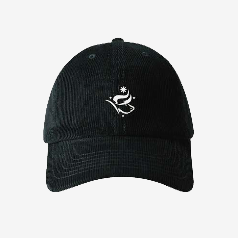 KG01 Corduroy Black Cap