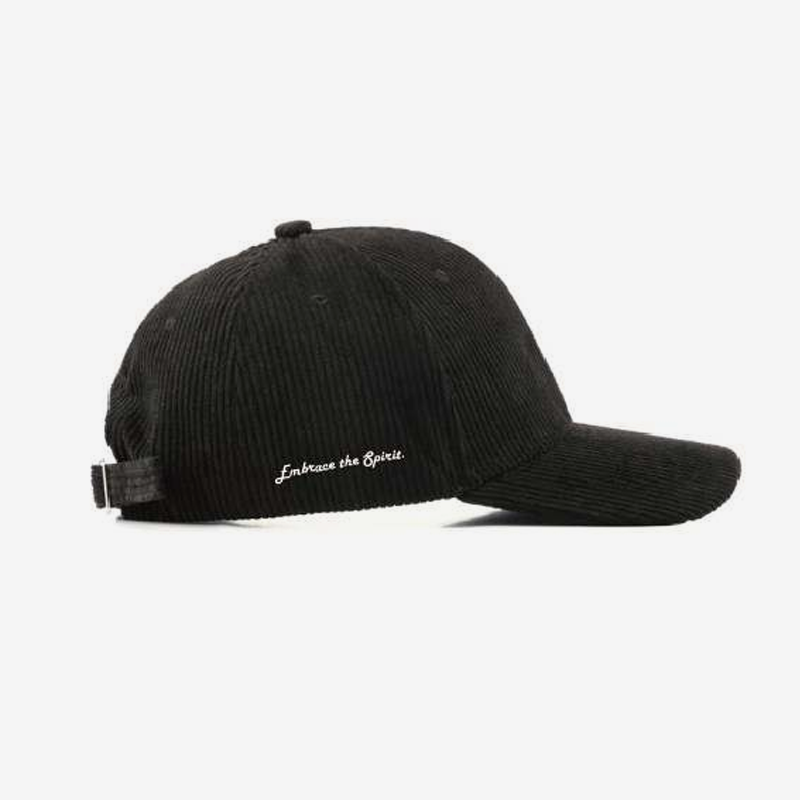 KG01 Corduroy Black Cap