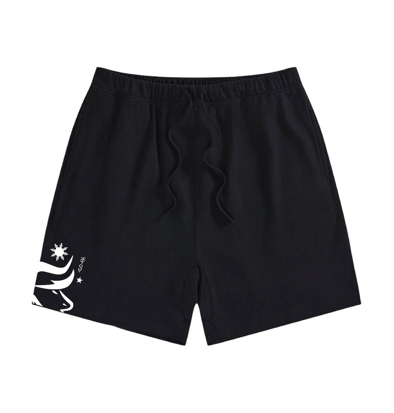 KG03 Black Lounge Shorts