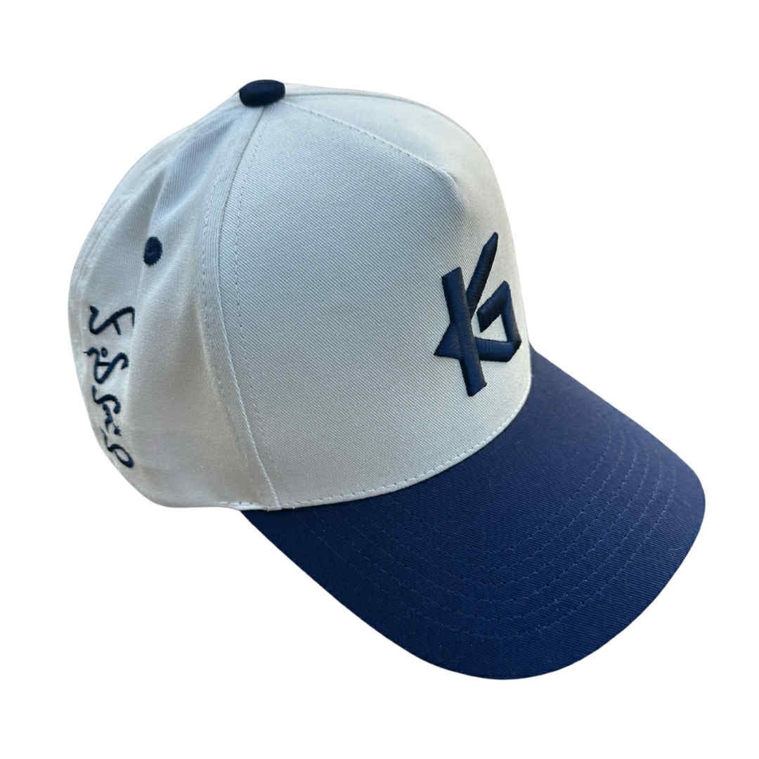 KG05 Emblem Cap - Beige/Navy