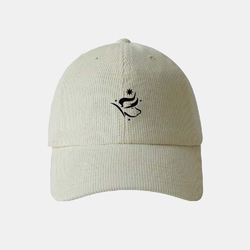 KG01 Corduroy White Cap